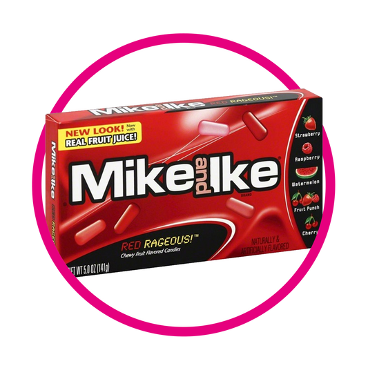 MIKE AND IKE RED RAGEOUS! CAJA 120 GR