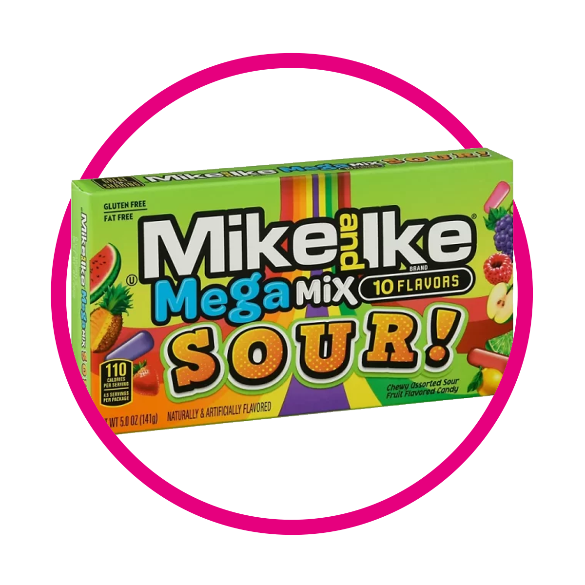 MIKE AND IKE SOUR MEGA MIX 120G