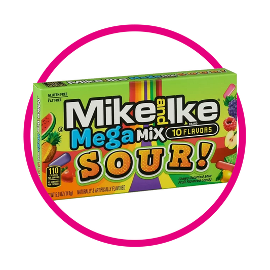 MIKE AND IKE SOUR MEGA MIX 120G