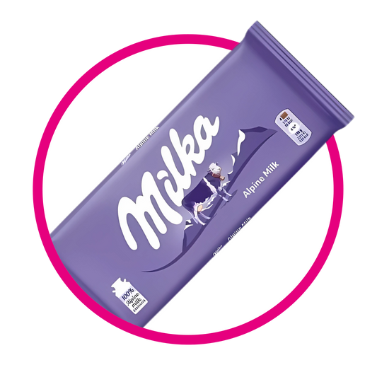 MILKA ALPHINE MILK BARRA 100GR