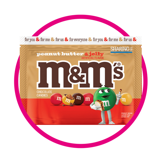 MMS PEANUT BUTTER JELLY BOLSA 243GR