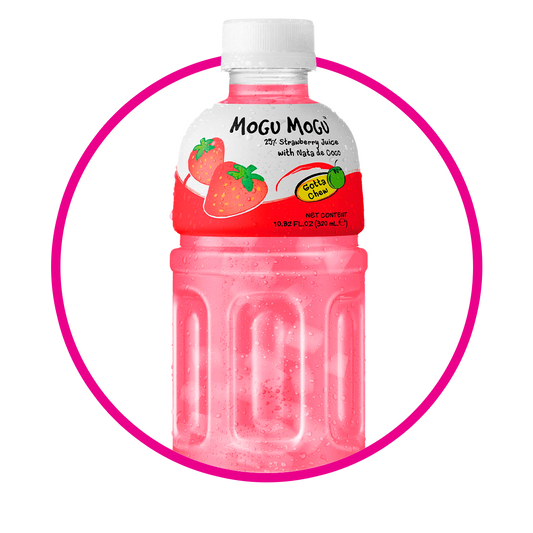 MOGU MOGU FRESA BOTELLA  320ML