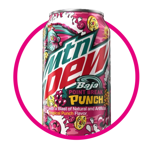 MTN DEW BAJA BLAST POINT BREAK PUNCH 355ML