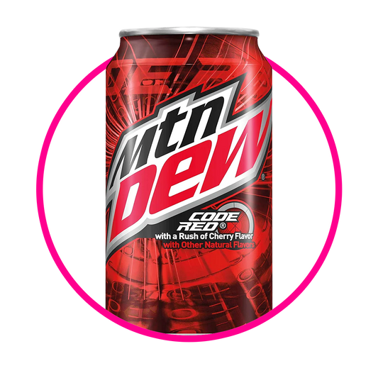 MTN DEW CODE RED LATA 355ML