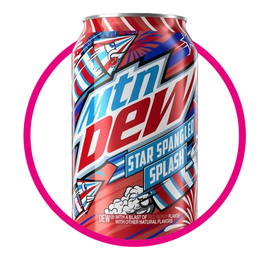 MTN DEW STAR SPANGLED SPLASH 355ML