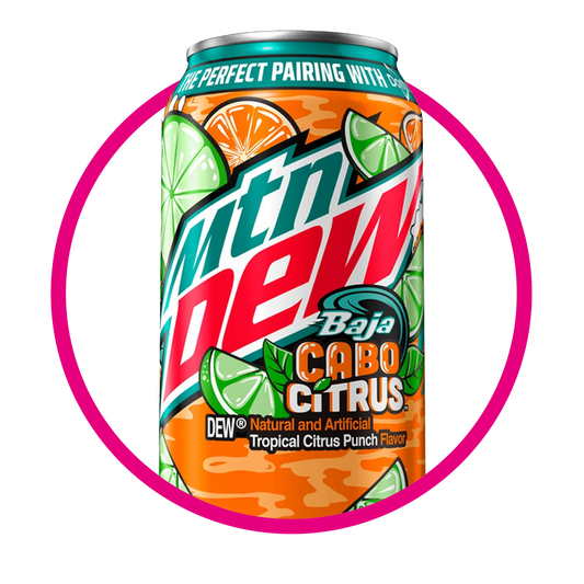 MTN DEW BAJA CABO CITRUS SODA LATA 355ML
