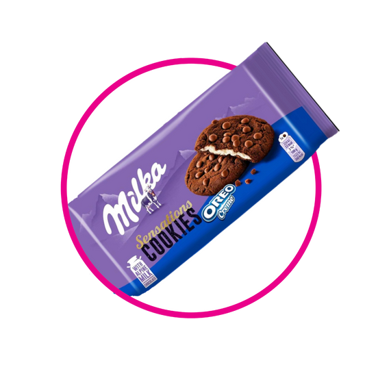 MILKA OREO SENSATIONS COOKIE CAJA 156GR