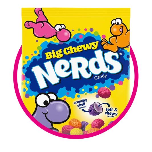 NERDS BIG CHEWY SOFT CANDY BOLSA 170GR