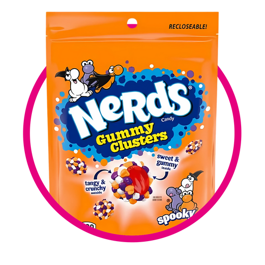 NERDS GUMMY CLUSTERS SPOOKY BOLSA 227G