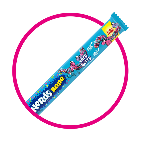 NERDS ROPE VERY BERRY GUMMY 26GR $%M*