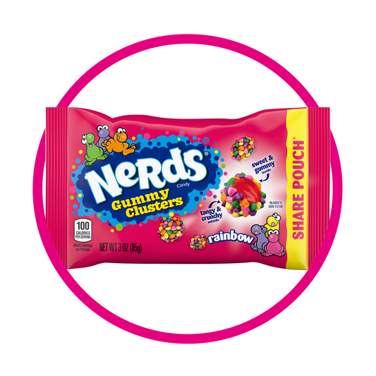 NERDS GUMMY CLUSTERS GUMMY BOLSA 85GR&