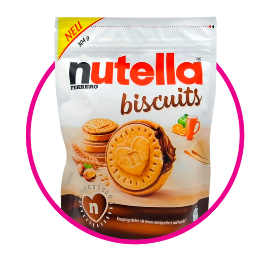 NUTELLA BISCUITS COOKIE BOLSA 276 GR $%M*