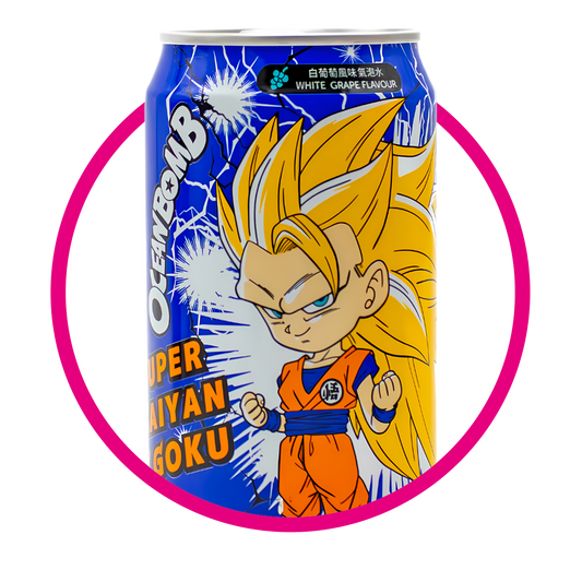 OCEANBOOMB SUPER SAIYAN GOKU SPARKLING WHITE GRAPE LATA 330ML