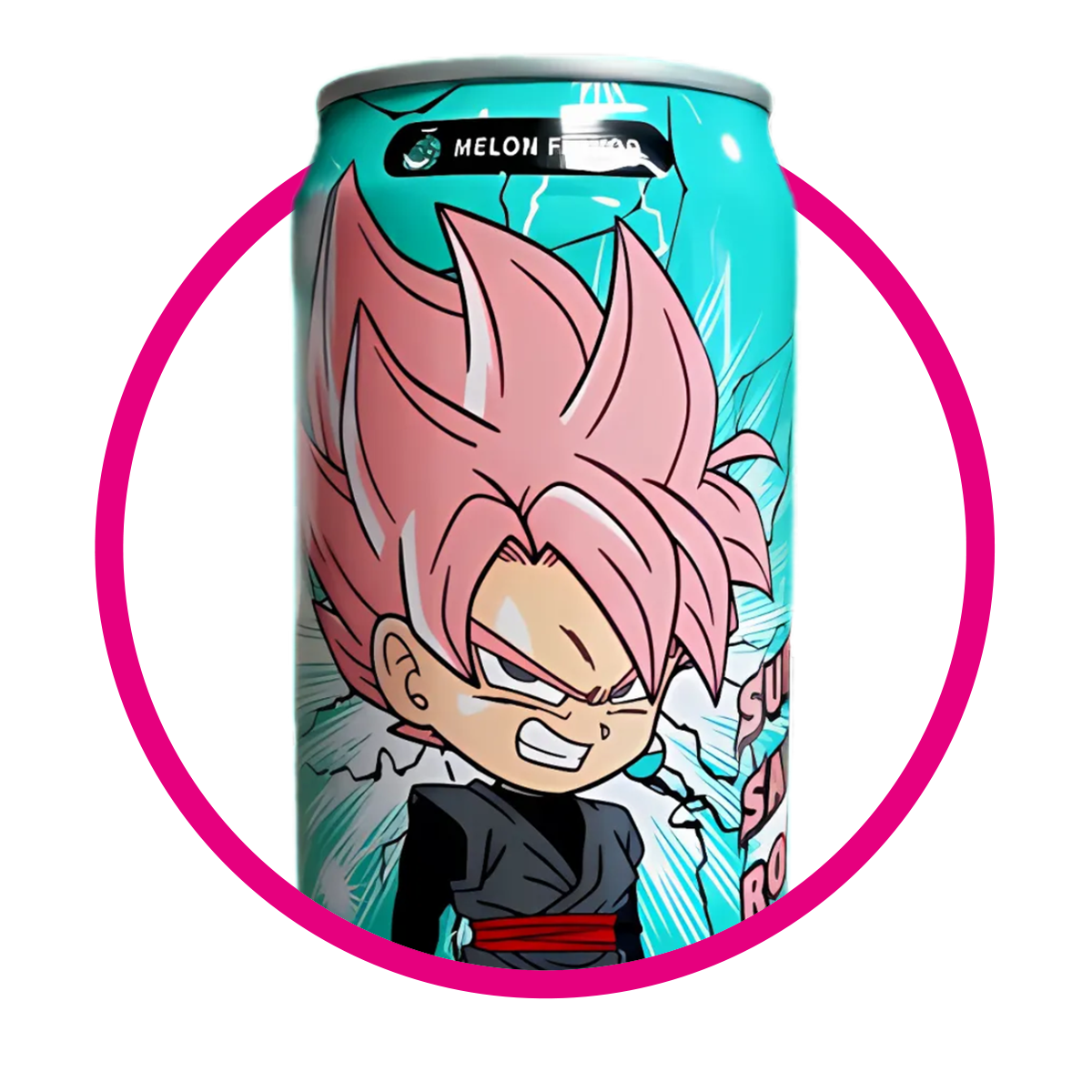 OCEANBOOMB SUPER SAIYAN ROSÉ SPARKLING MELON LATA 330ML