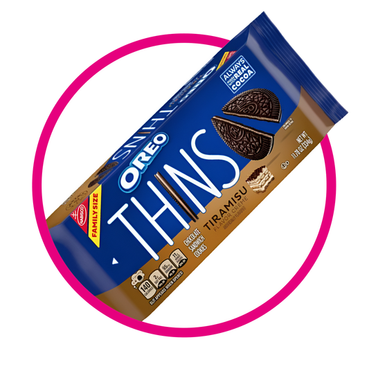 OREO GALLETAS THINS TIRAMISÚ BOLSA 334G
