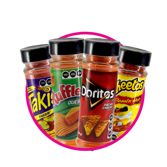 PAQUETE DE 4 SAZONADORES MIX Bundle
