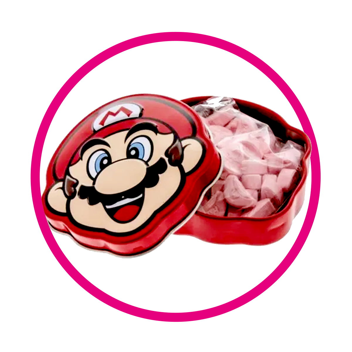 PASTI MARIO BROS CARA DISPENSADOR 17G $%M