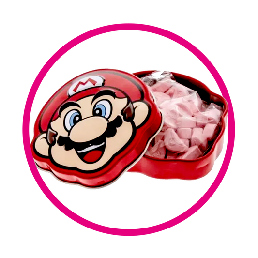 PASTI MARIO BROS CARA DISPENSADOR 17G $%M