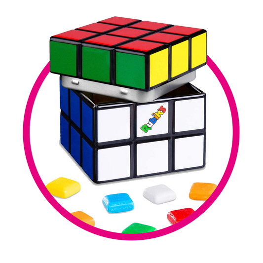 PASTI RUBIKS PILL BOX PIEZA PIEZA $%M