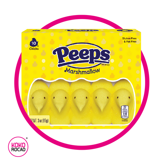 PEEPS YELLOW MARSHMELLOW CAJA 85GR