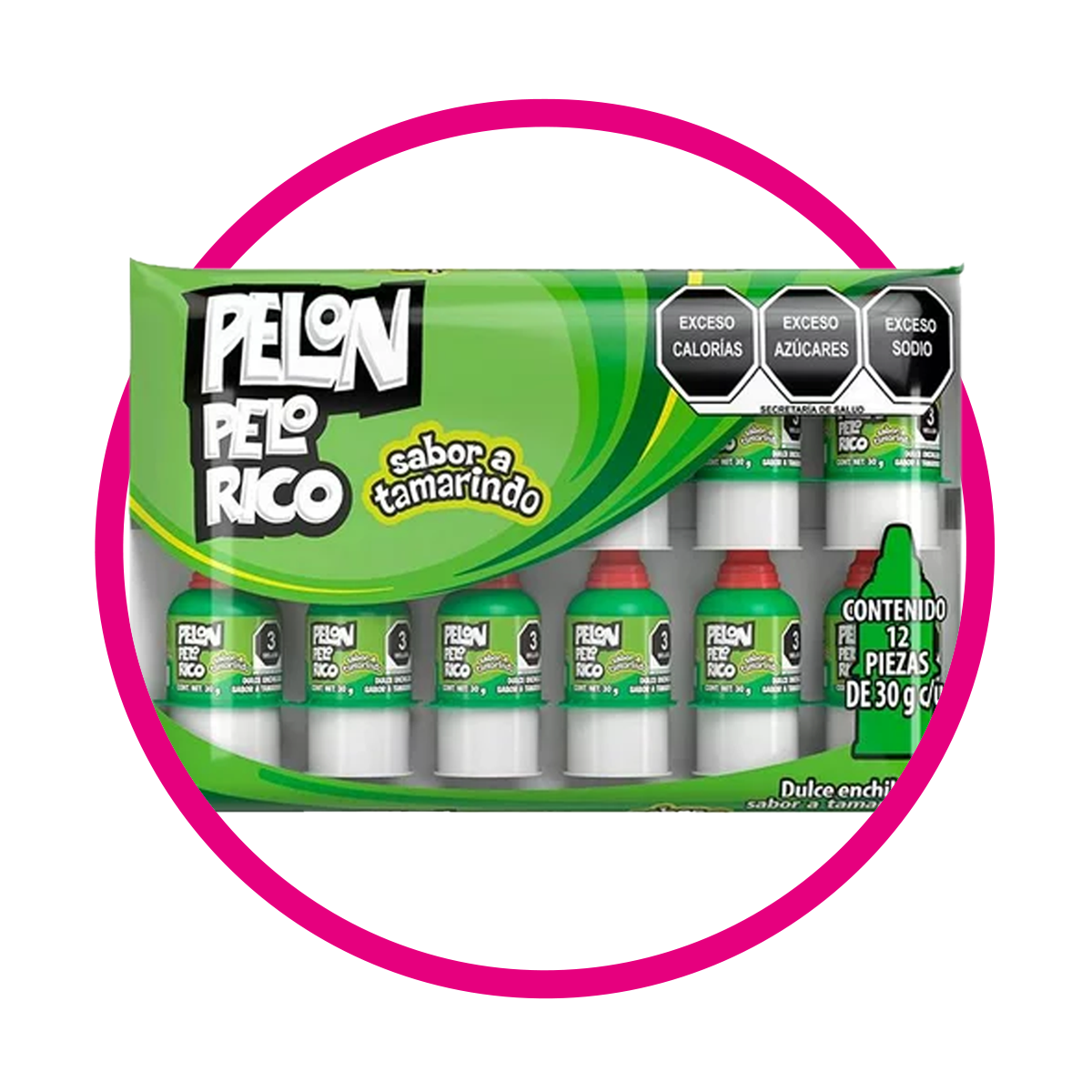 PELON PELO RICO 12 PIEZAS