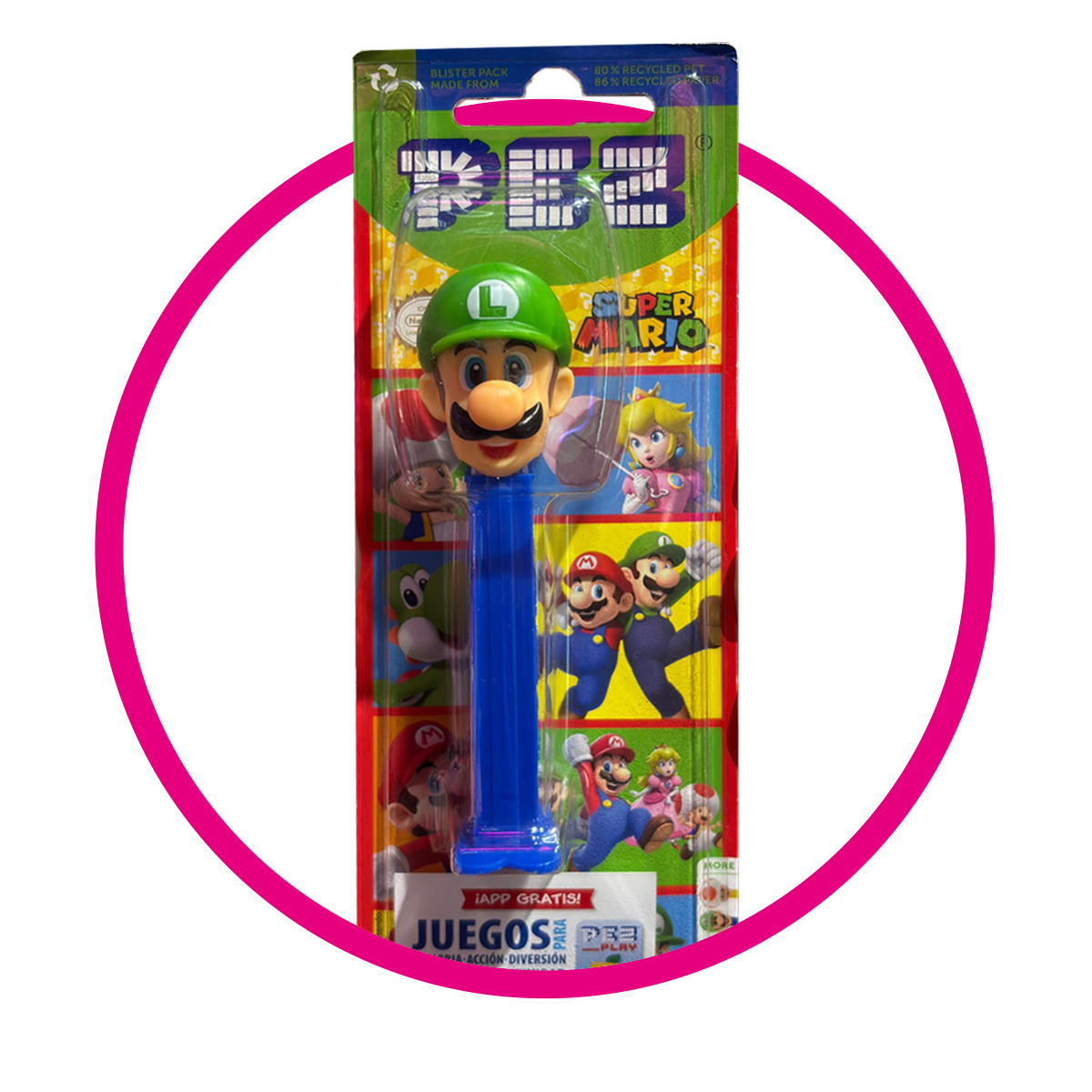 PEZ MARIO BROS COLLECTABLE PIEZA $