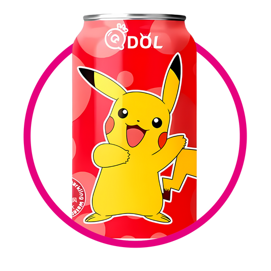 PIKACHU SPARKLING STRAWBERRY LATA 330 ML