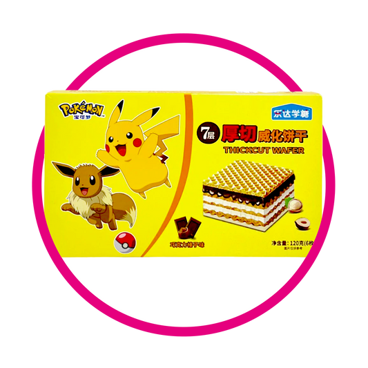 POKEMÓN THICKCUT WAFER COOKIE CAJA 120GR