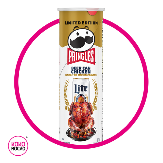 PRINGLES BEER CAN CHICKEN SNACKS LATA 158GR