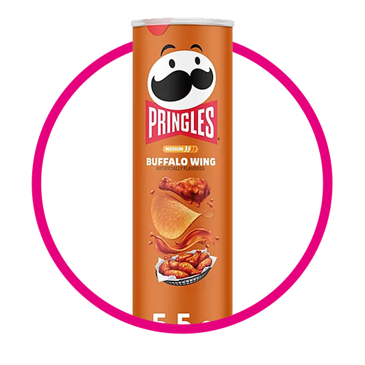 PRINGLES BUFFALO WING SNACKS LATA 158GR