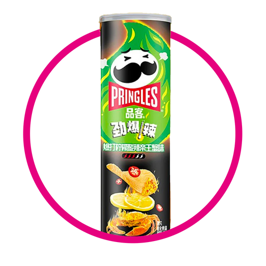PRINGLES CHINAS CHILI LIMON CANGREJO SNACKS LATA 110GR