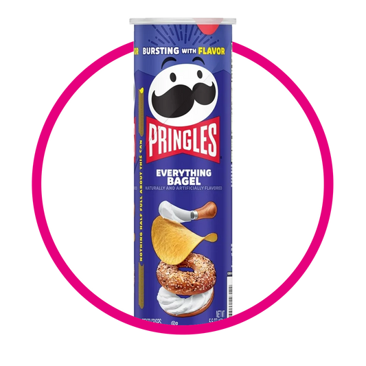 PRINGLES EVERYTHING BAGEL LATA 158G