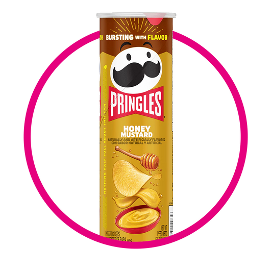 PRINGLES HONEY MUSTARD 158GR