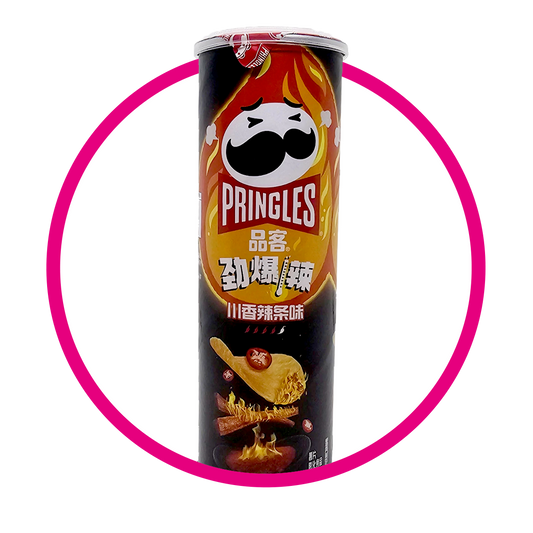 PRINGLES CHINAS SICHUAN SNACKS LATA 100RG&