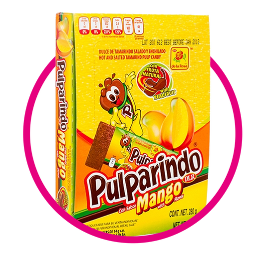 PULPARINDO MANGO CAJA 20PZ 280G