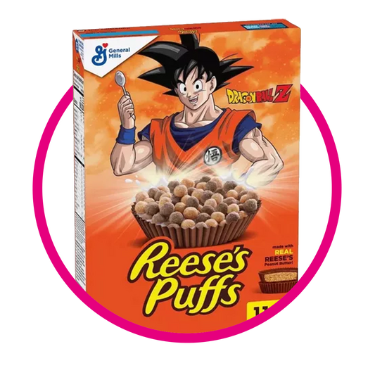 REESES PUFFS PEANUT BUTTER DRAGON BALL  326GR