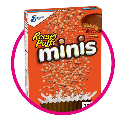 GENERAL MILLS REESES PUFF MINIS CEREALS CAJA 331GR&