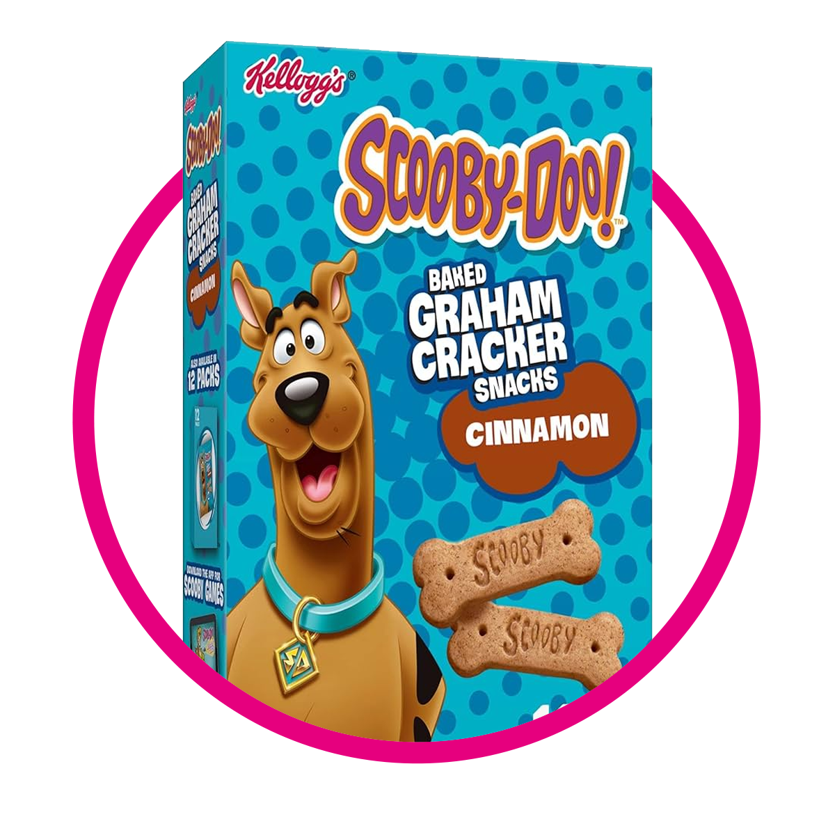 SCOOBY GALLETAS CANELA CAJA 311G