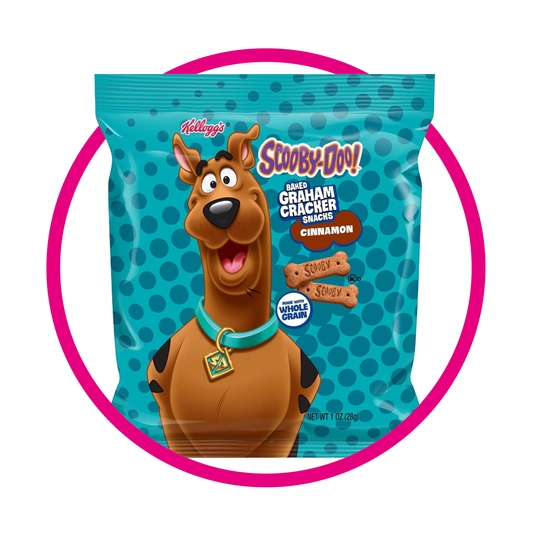 SCOOBY GALLETAS CANELA BOLSA 28G