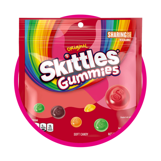 SKITTLES ORIGINAL GUMMY BOLSA 340.2G