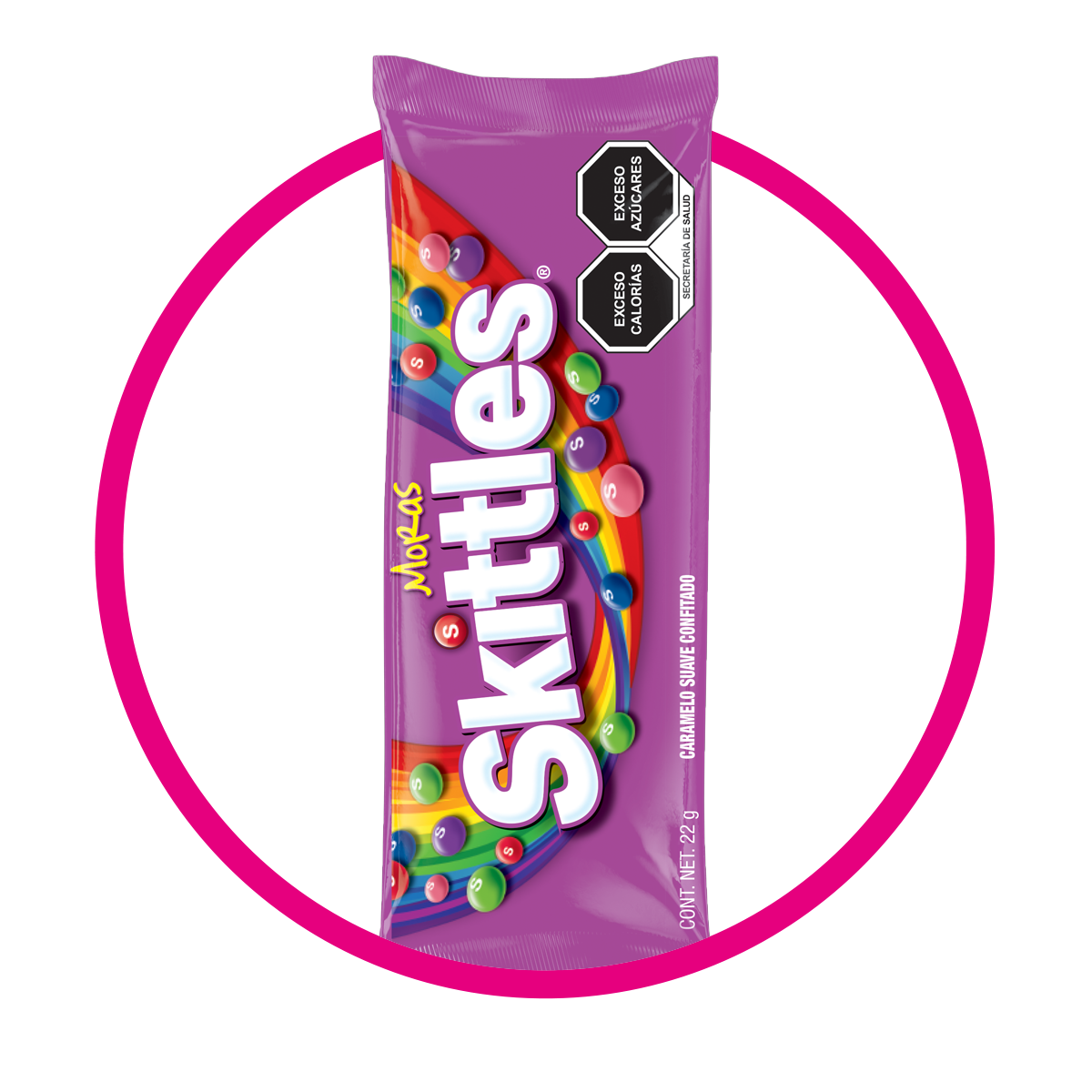 SKITTLES MORAS 22G