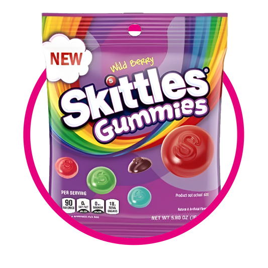 SKITTLES WILD BERRY GUMMY BOLSA 164.6GR