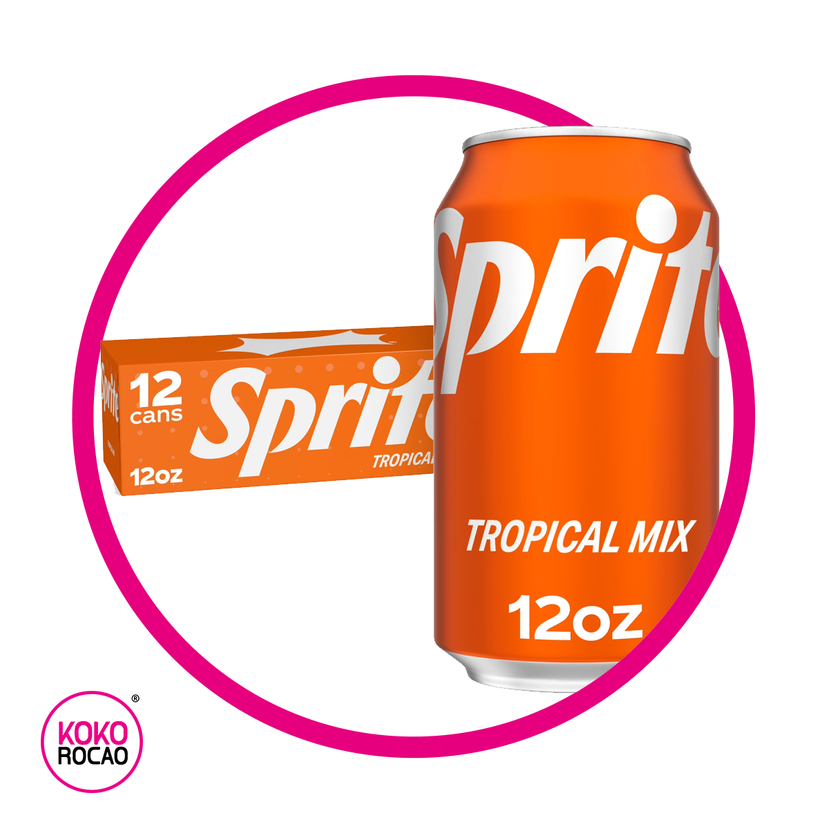 CAJA SPRITE TROPICAL MIX SODA LATA 355ML Bundle