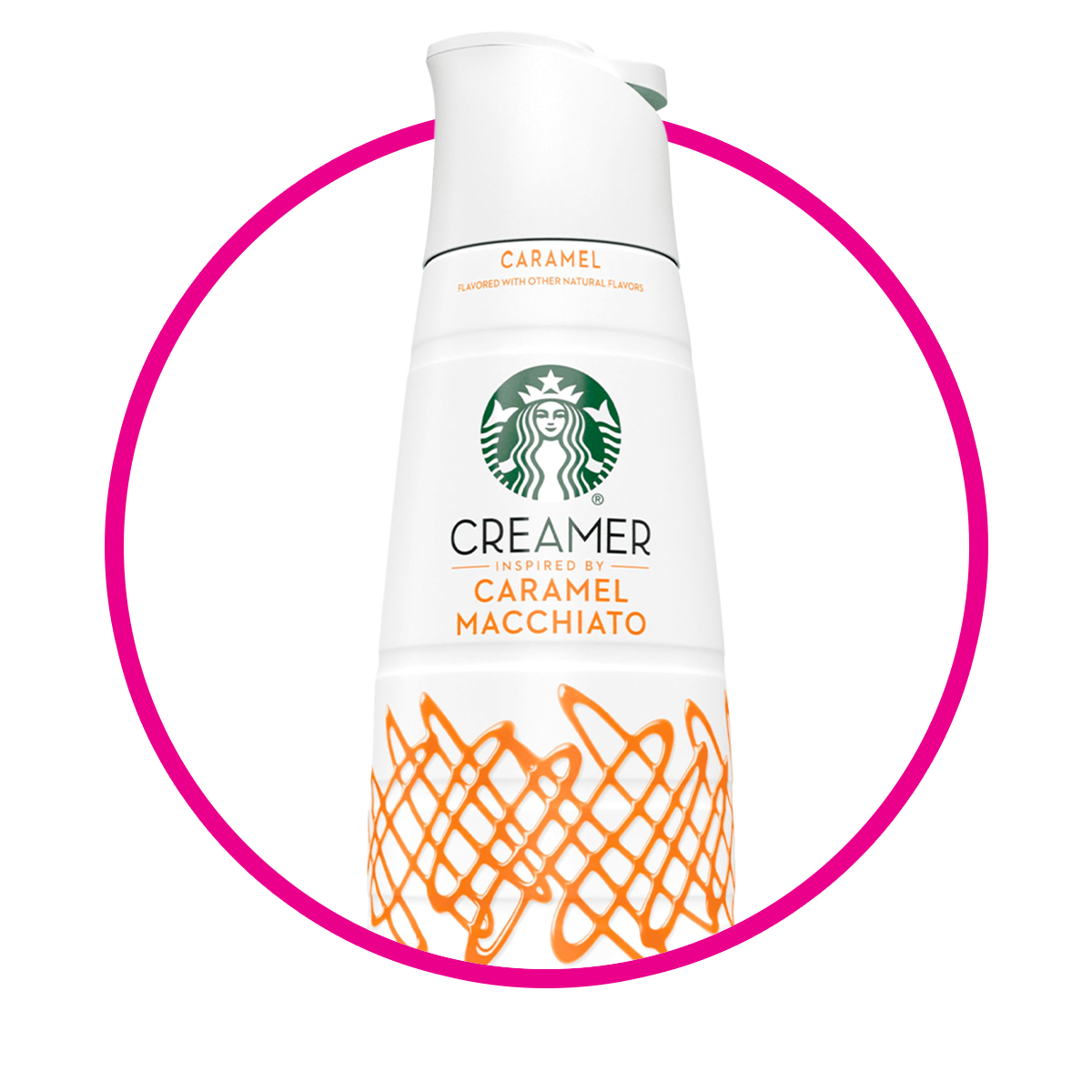 STARBUCKS CARAMEL MACCHIATTO ORIGINAL CREAMER BOTELLA 828ML