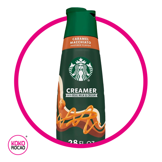 STARBUCKS CREAMER CARAMEL MACCHIATO ORIGINAL BOTELLA 828 ML$