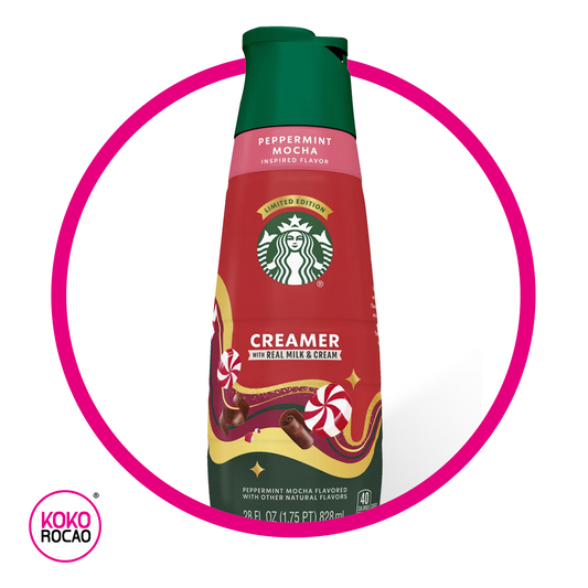 STARBUCKS CREAMER PEPERMINT MOCHA BOTELLA 828ML&