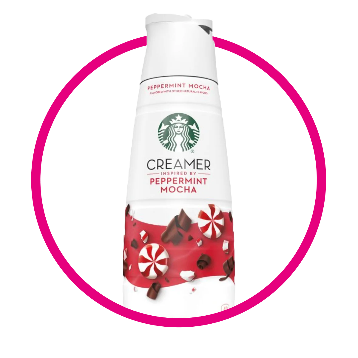 STARBUCKS CREAMER PEPERMINT MOCHA BOTELLA 828ML