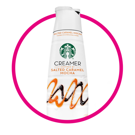 STARBUCKS CREAMER SALTED MOCCHA CARAMEL  828