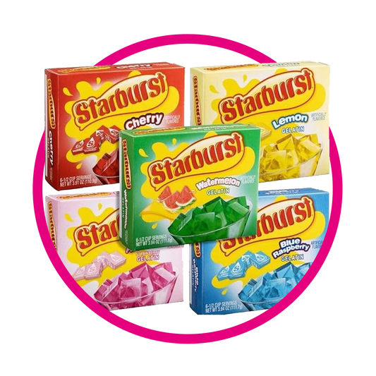 STARBURST SUGARFREE GELATIN CAJA 18.3G