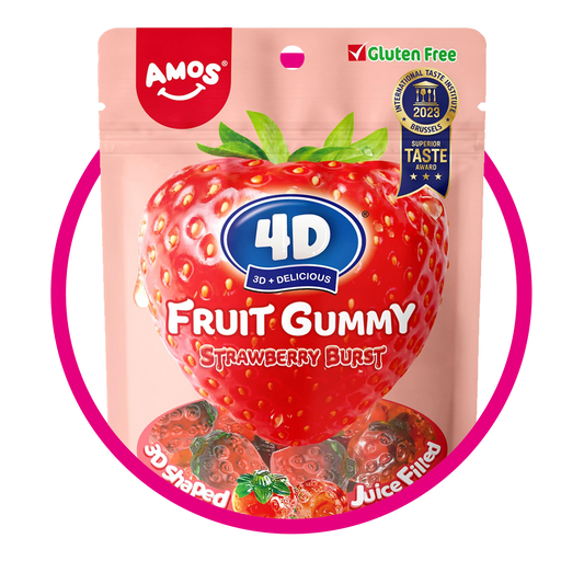 STRAWBERRY BURST FRUIT GUMMY 4D